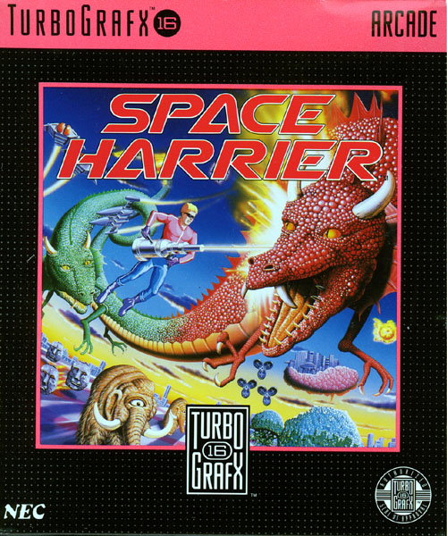 Space Harrier (USA) Box Scan